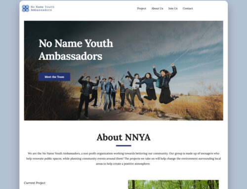 NNYA Website and Branding